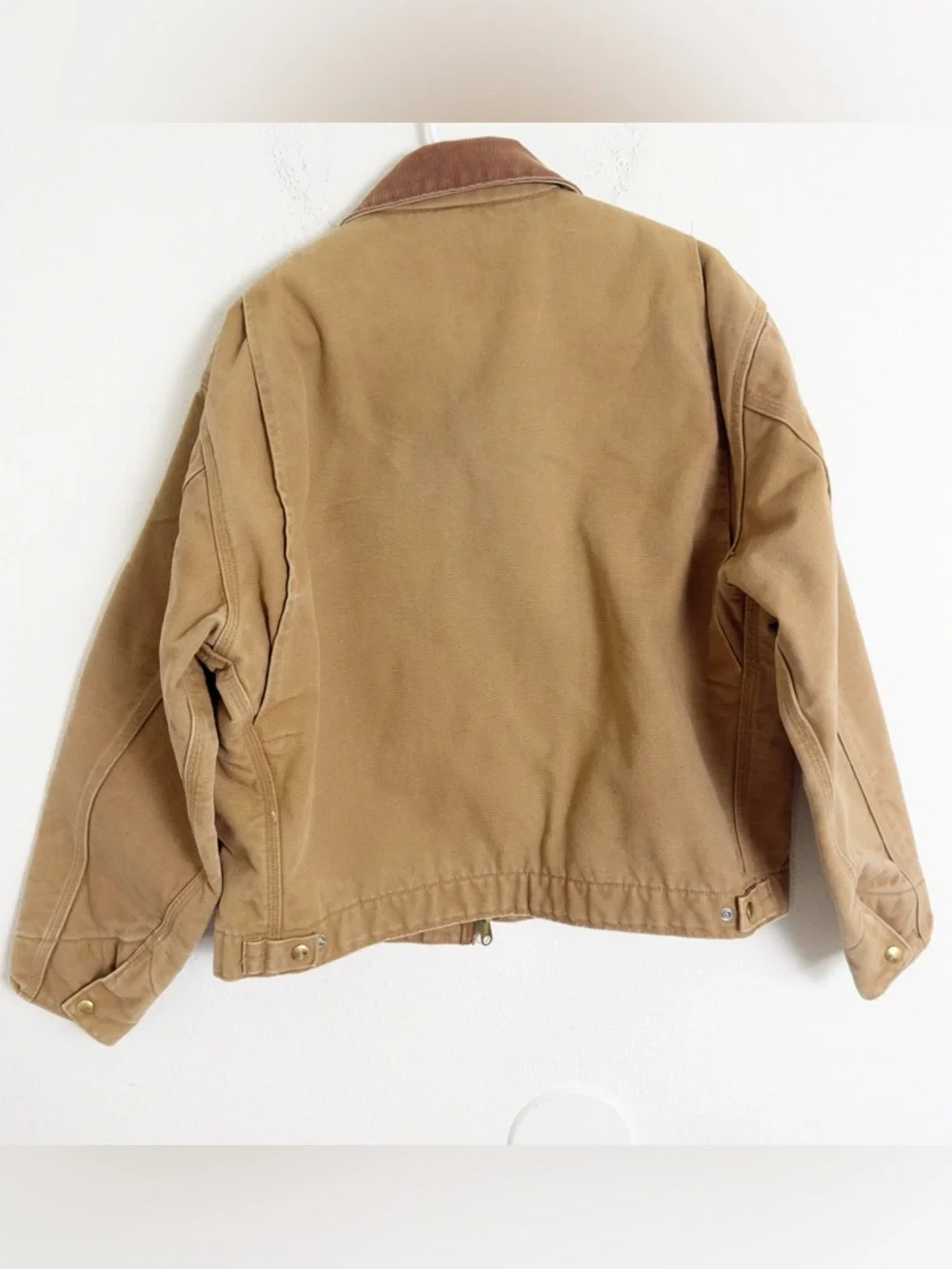 Carhartt vintage USA J001 BRN Detroit corduroy collar jacket - Picture 2 of 4